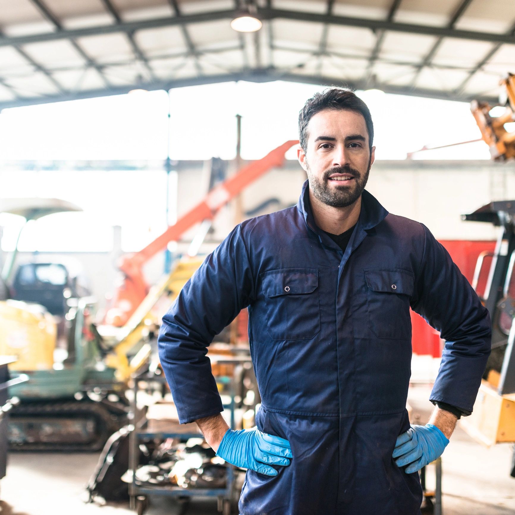 Pest control technician portrait