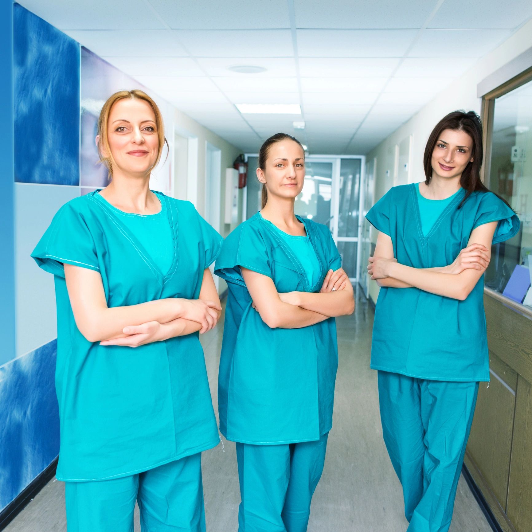 Local service team portrait